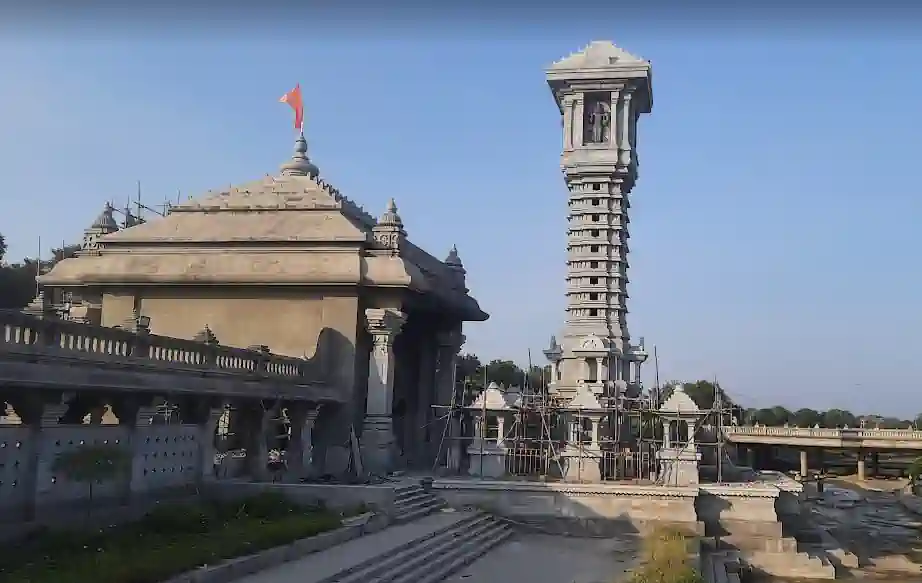 New temple at Shani Shignapur