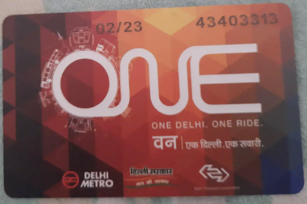 Delhi Darshan- Delhi One Metro Card