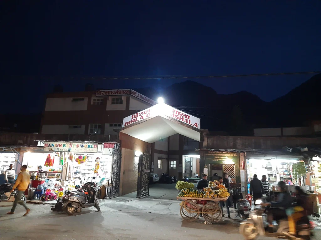 Place to stay in Uttarkashi Birla Dharmshala