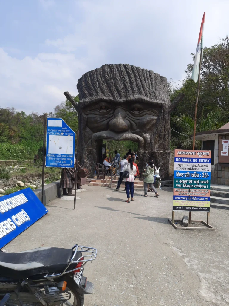 Robbers cave (Gucchu Pani) entrance