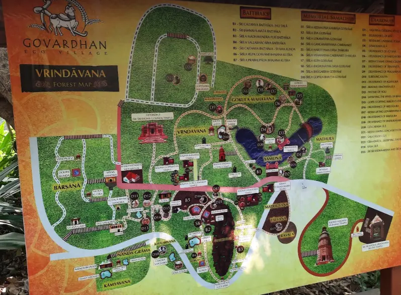 Govardhan Eco Village Map